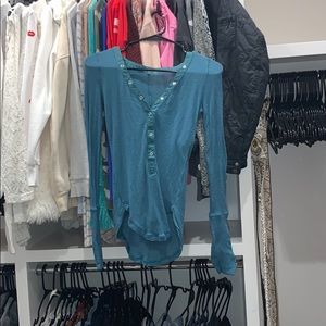 Out from under Urban Outfitters long sleeve.